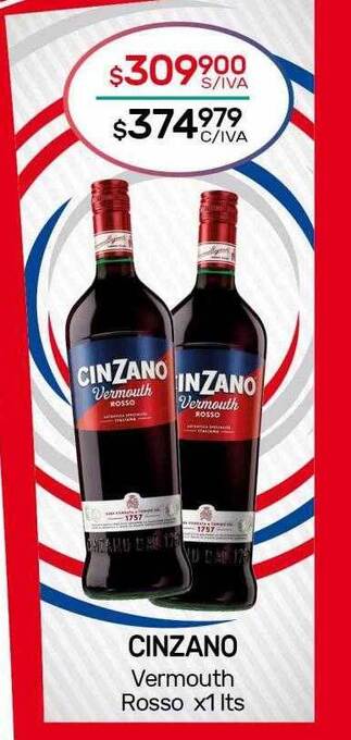 Nini Mayorista Cinzano Vermouth Rosso oferta