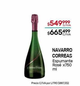 Nini Mayorista Navarro Correas Espumante Rosé oferta