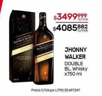 Nini Mayorista Jhonny Walker Double Bl Whisky oferta