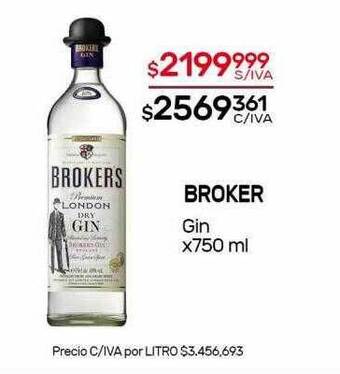 Nini Mayorista Broker Gin oferta