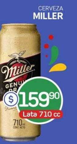 Alvear Cerveza Miller oferta