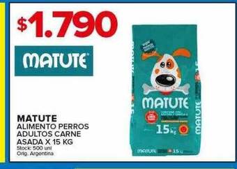 Carrefour Maxi Matute Alimento Perros Adultos Carne Asada oferta