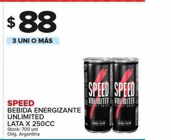Carrefour Maxi Speed Bebida Energizante Unlimited oferta