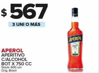 Carrefour Maxi Aperol Aperitivo C Alcohol oferta