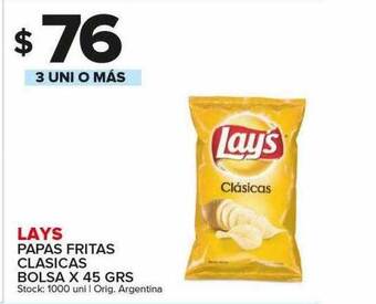 Carrefour Maxi Lays Papas Fritas Clasicas oferta