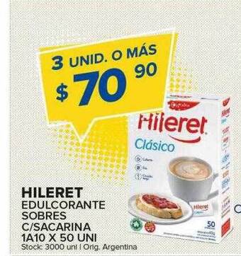 Carrefour Maxi Hileret Edulcorante Sobres C Sacarina oferta