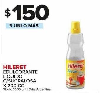 Carrefour Maxi Hileret Edulcorante Liquido C Sucralosa oferta