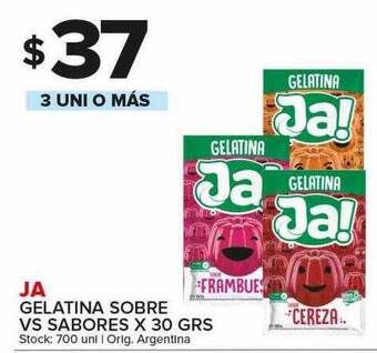 Carrefour Maxi Ja Gelatina Sobre Vs Sabores oferta