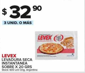 Carrefour Maxi Levex Levadura Seca Instantanea Sobre oferta