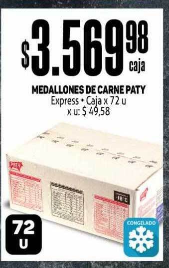 Makro Medallones De Carne Paty oferta