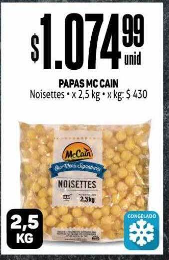 Makro Papas Mc Cain Noisettes oferta