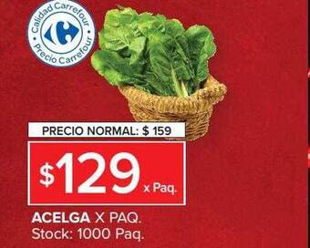 Carrefour Market Acelga oferta