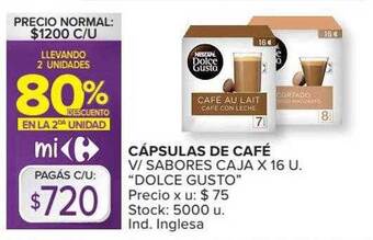 Carrefour Market Cápsulas De Café oferta