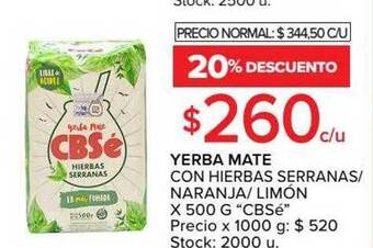 Carrefour Market Yerba Mate oferta