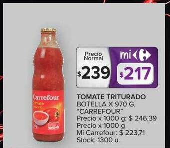 Carrefour Market Tomate Triturado oferta