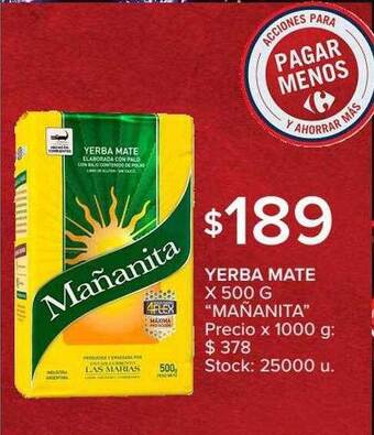Carrefour Market Yerba Mate oferta