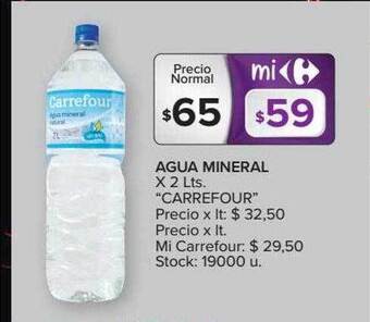 Carrefour Market Agua Mineral oferta
