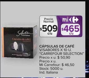 Carrefour Market Cápsulas De Café oferta