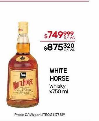 Nini Mayorista White Horse Whisky oferta