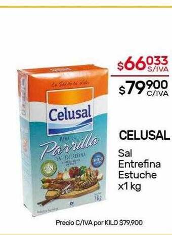 Nini Mayorista Celusal Sal Entrefina Estuche oferta
