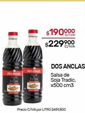 Nini Mayorista Dos Anclas Salsa De Soja Tradic oferta