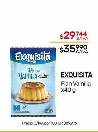Nini Mayorista Exquisita Flan Vainilla oferta