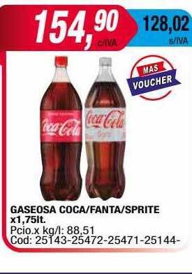 Maxiconsumo Gaseosa oferta