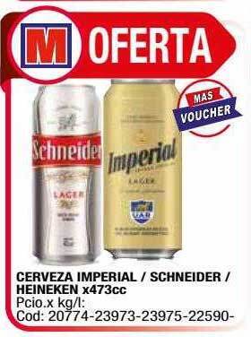 Maxiconsumo Cerveza oferta