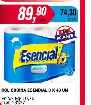 Maxiconsumo Rol Cocina Esencial oferta