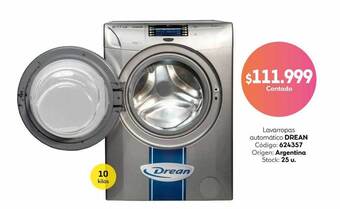 Coppel Lavarropas Automático Drean oferta