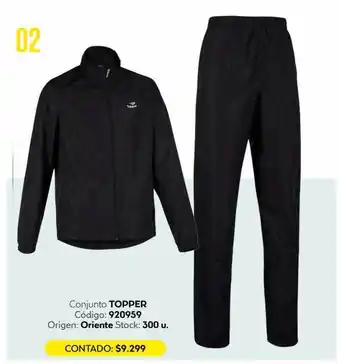 Coppel Conjunto Topper oferta
