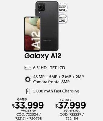 Coppel Galaxy A12 oferta