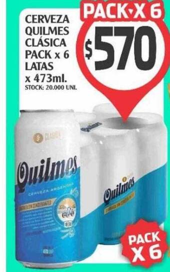 Supermercados Malambo Cerveza Quilmes Clásica oferta
