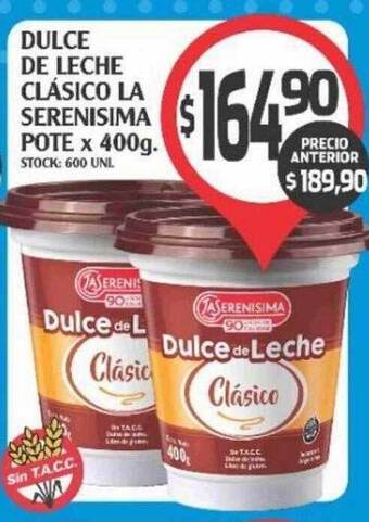 Supermercados Malambo Dulce De Leche Clásico La Serenisima oferta