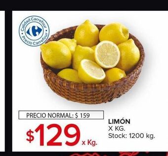 Carrefour Maxi Limon oferta