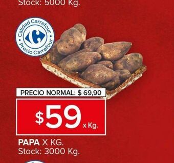 Carrefour Maxi Papa oferta