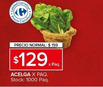 Carrefour Maxi Acelga oferta