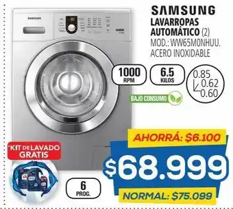 Casa del Audio Lavarropas samsung oferta