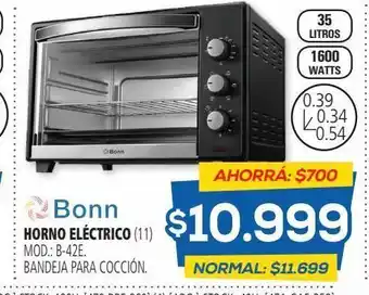 Horno eléctrico bonn