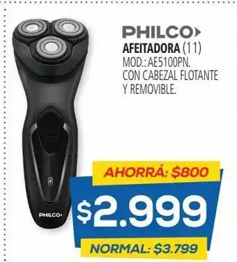 Casa del Audio Afeitadora philco oferta