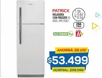 Casa del Audio Heladeras patrick oferta