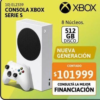 Cetrogar Microsoft xbox series s 512gb digital oferta