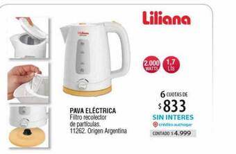 Authogar Pava Eléctrica Liliana oferta