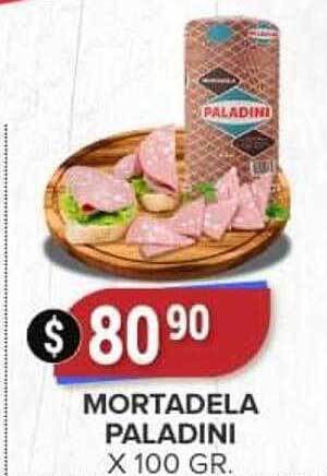 Supermercados Mayor Mortadela Paladini oferta