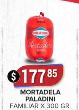 Supermercados Mayor Mortadela Paladini oferta