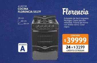Cetrogar Cocina Florencia 5517f oferta