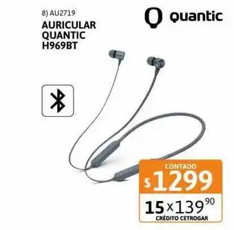 Cetrogar Auricular Quantic H969bt oferta