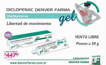 Punto de Salud Diclofenac Denver Farma Gel oferta