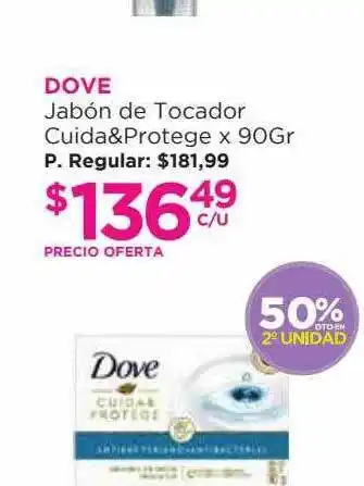 Punto de Salud Dove Jabón De Tocador Cuida&protege oferta