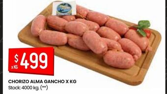 Changomas Chorizo alma gancho oferta